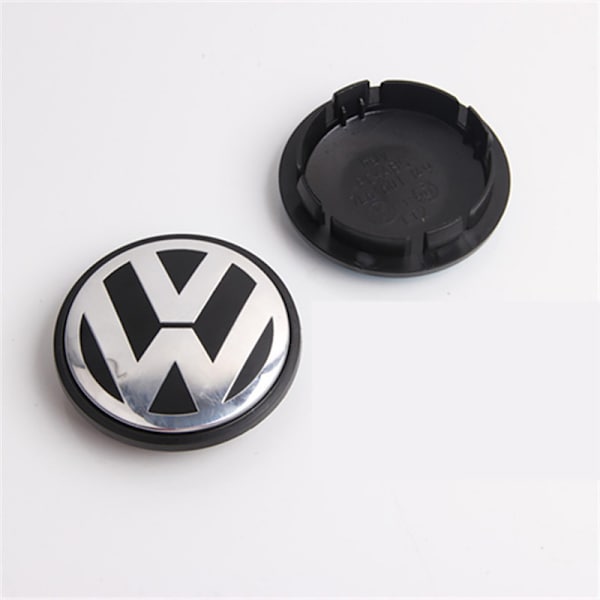Sada 4 VW pyörän napahattua, muodikkaat rengasmerkit