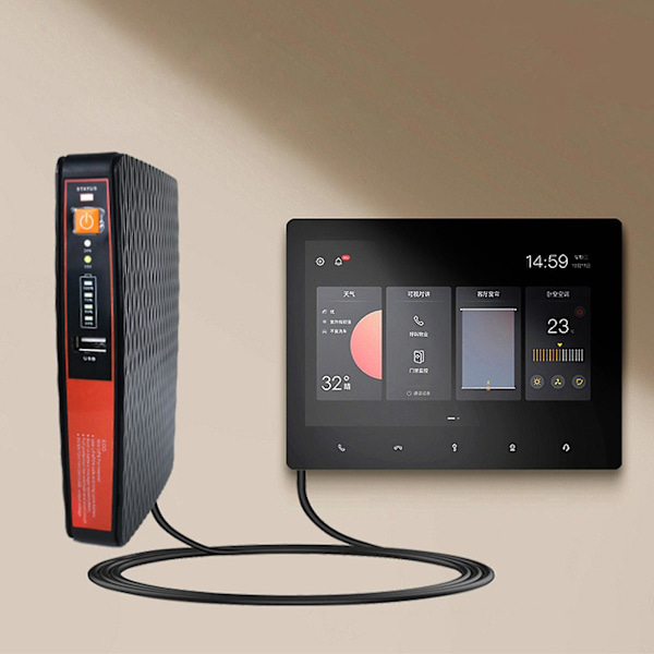 Wifi Router Kamera UPS Lithium Batteri Backup Afbrydelsesfri Strømforsyning