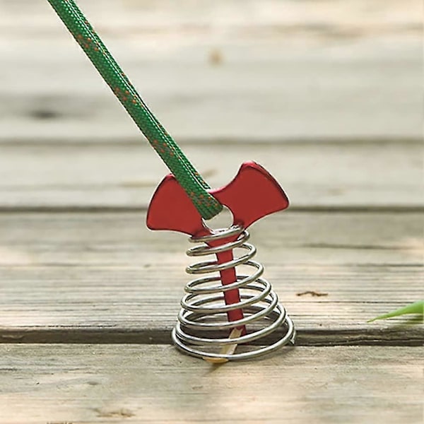 10 stk. teltplugger i tre for terrasser, sildebensformede terrasseankerspiker