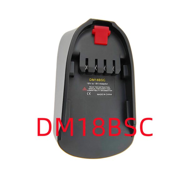 DM18BSC - Adapter for using BOSCH B batteries with PSR and DM18BSC C cordless tools