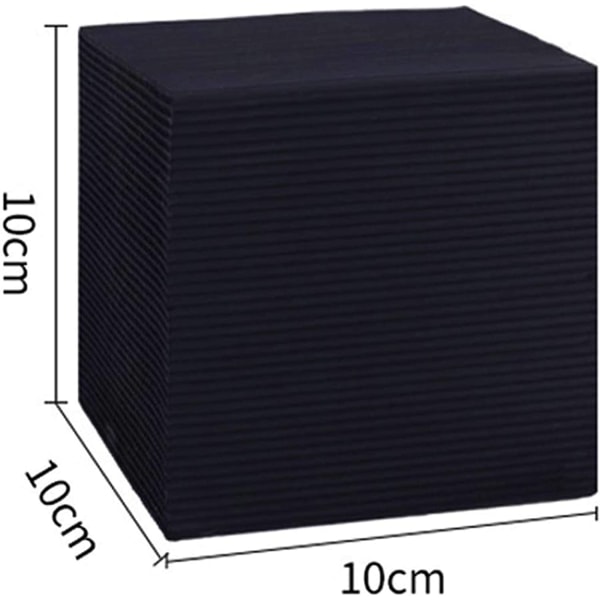 Økologisk filter - Aktivt kull vannrensing kube-4x4