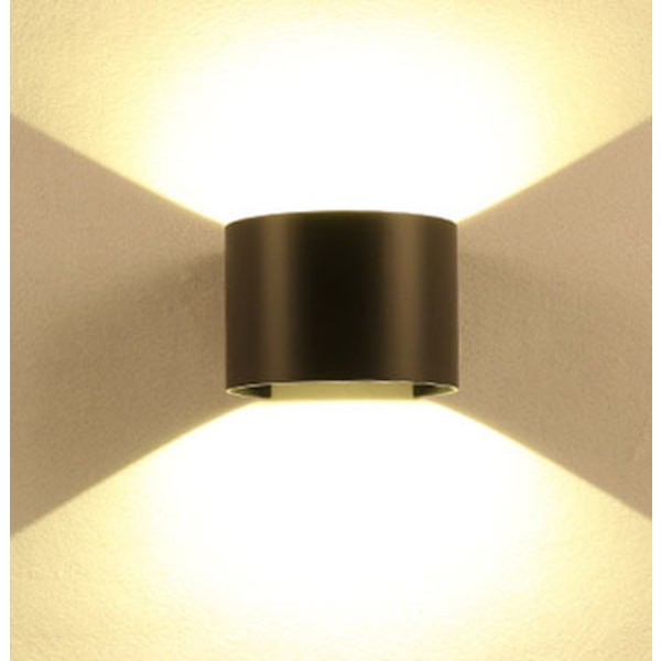 LED væglamper moderne dæmpbare kontroller-varmt lys-sort