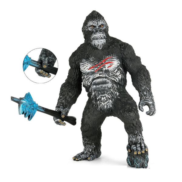 Majestetisk Apekonge Stor King Kong-modell for samlere 16*8*24cm