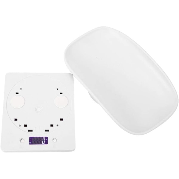 IC 10kg/1g digital våg för smådjur för noggrann mätning