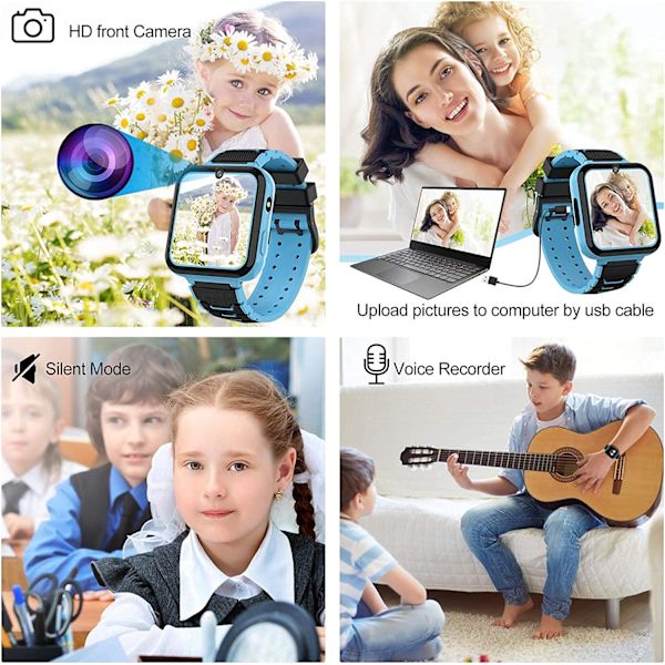 Barn Smart Watch-MP3 Musik, HD Kamera Barn Smart Watch