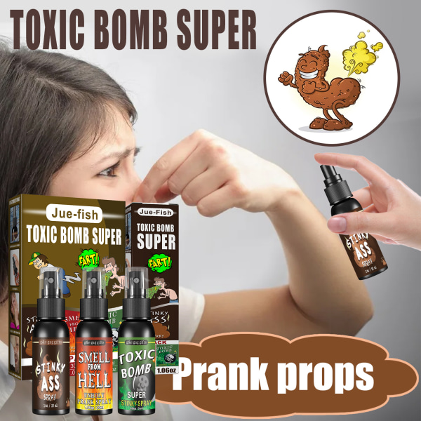 30ml Super Stinky Liquid Fart Terrible Doft Spray Långvarig