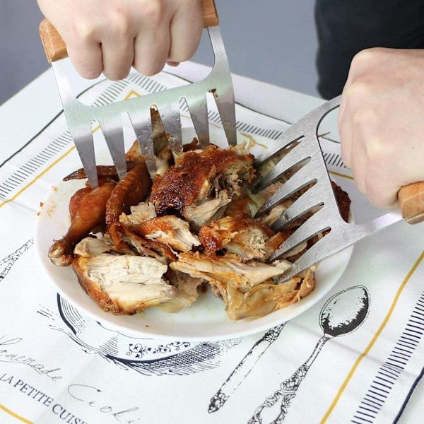 Logga kjøttseparator grillverktøy