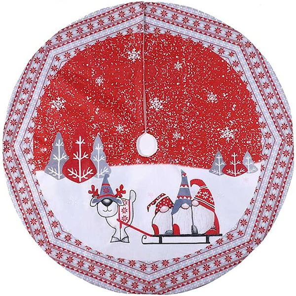 Julgrans kjol dekoration 43 tum julgrans kjol för jul