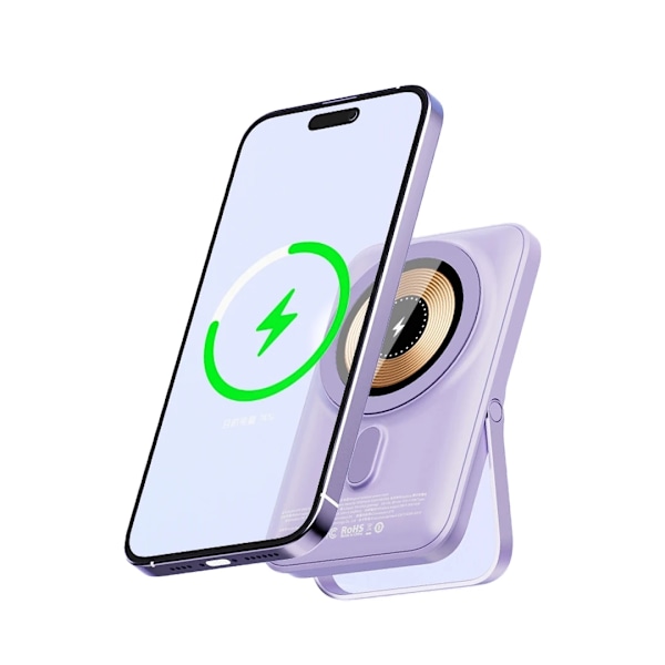 Q15 10000mAh Langaton Pikalatausvaravirtalähde Purple 5000-10000(mAh)