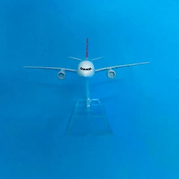 16cm Turkish Airlines Boeing 777 Flygplansmodell Diecast Metall 1/400 Skala Flygplan