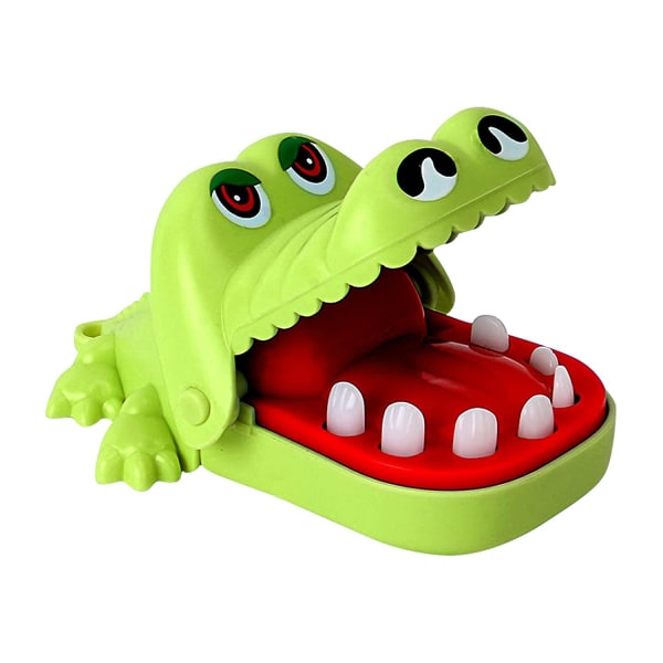 Chomping Alligator Teeth Fun Family Bordsskiva Party Kids Toy-C