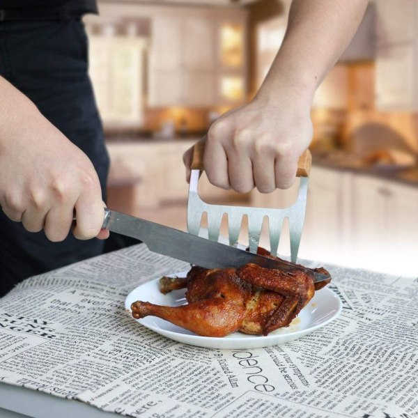 Logga kjøttseparator grillverktøy