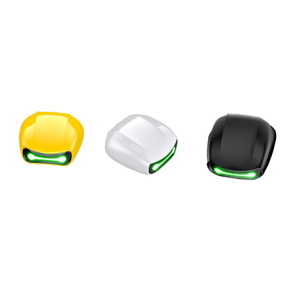 Trådlöst binauralt spel-Bluetooth-headset - Låg latens gulB