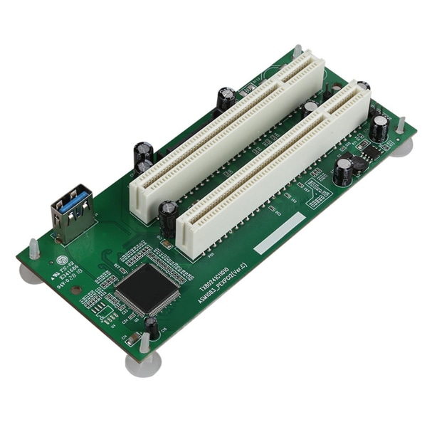 Desktop Pci-express Pci-e till Pci Adapter-kort Pcie Dubbel Pci-plats