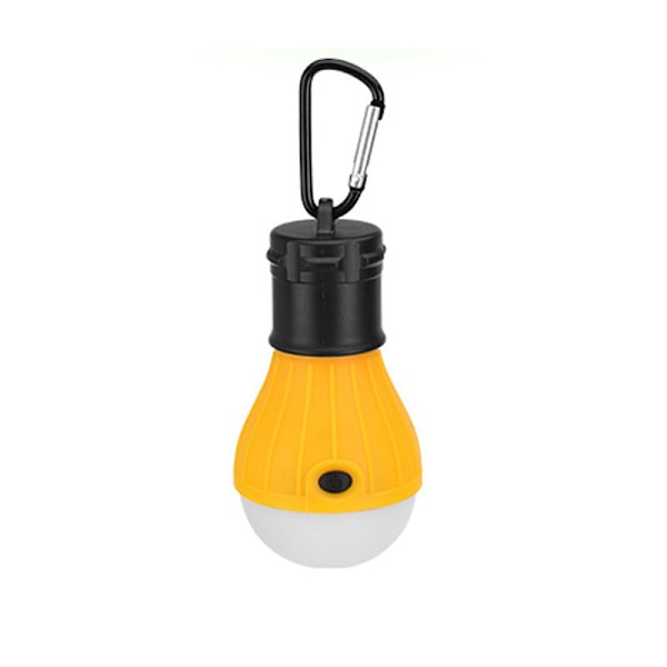 Bärbar LED-tältlampa - Orkan Nödbelysning - Gul