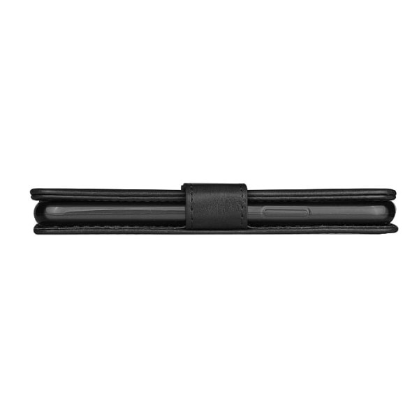 Läderfodral / Plånboksfodral - iPhone 11 Pro Max, 6.5 - Plånboksfodral Svart