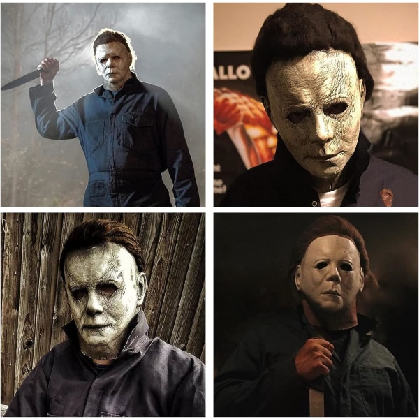 Noufun Michael Myers Mask f?r vuxna, Halloween Mask Micheal Myers Face - Halloween 2020 Original-1978