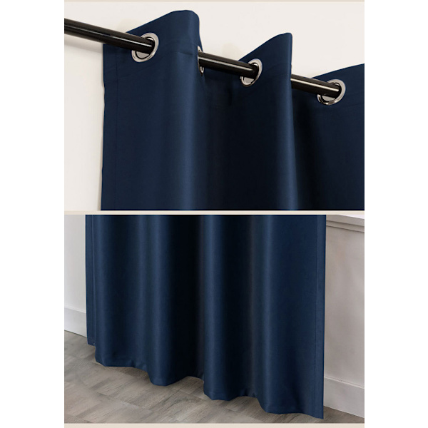 Mörkblå Vattentäta Mörkläggningsgardiner, Haka, 1m*2.7m (B*H)