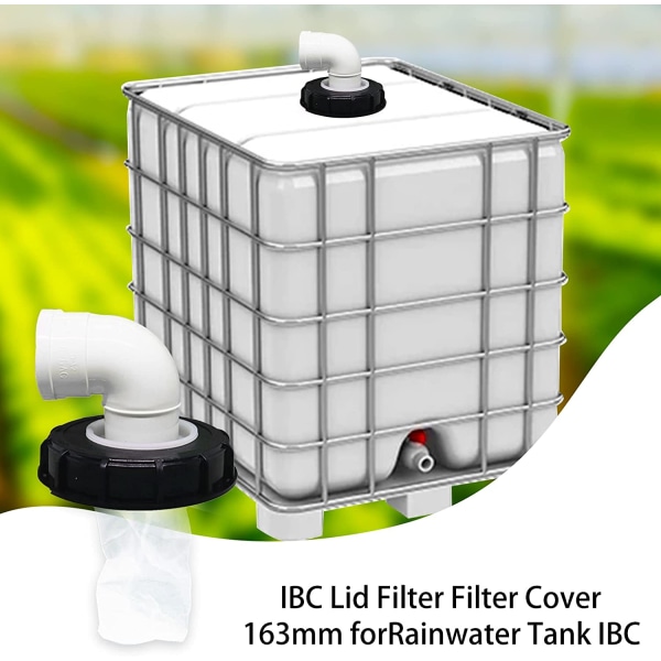 IBC-låsfilter, nylonfilter IBC-tanklås med lås, IBC-tankutlopp
