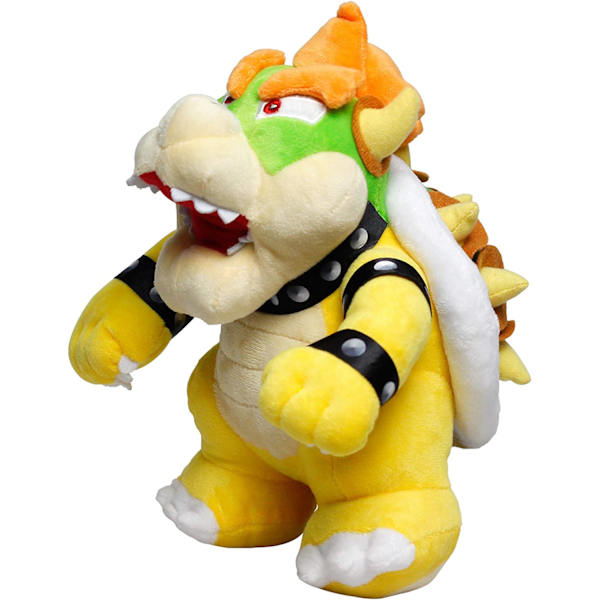 Bowser plys, Bowser legetøj plysdyr 10 tommer, gul