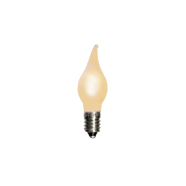 Jule-Advents-Lysestake-Lamper. LED E10 3V 0.06W FROST