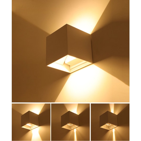 LED væglamper Moderne dæmpbar kontrol- hvidt lys- hvid