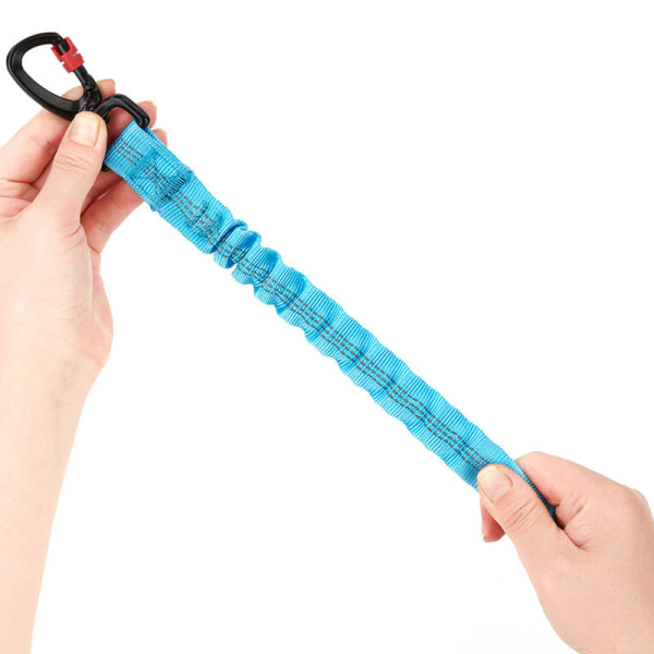 Eksplosjonssikker elastisk buffer Rush hundekobbel hundekobbel 150cm himmelblå blue