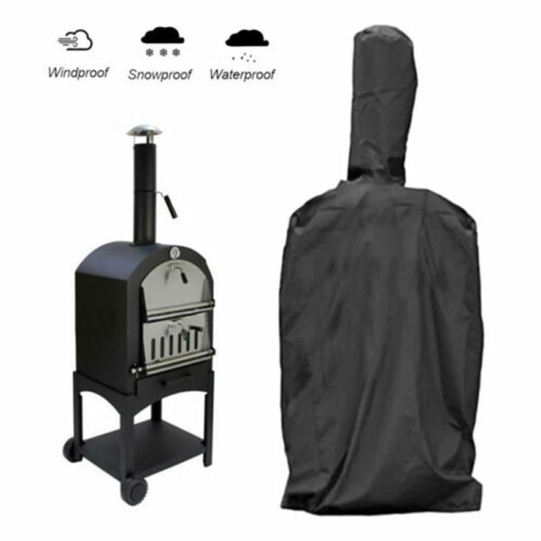 Utomhus pizzaugn lock, vattentätt ugnsskydd, 65*54*122cm