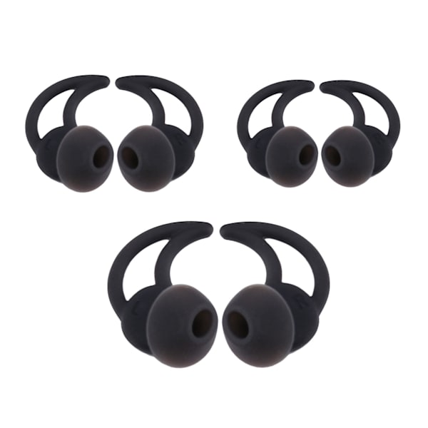 Ersätt brusreducerande öron för Bose örontoppar Qc20 Qc30 svart