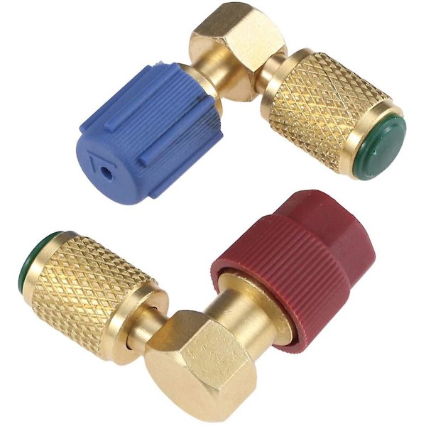 R12 til R134 A Høj/lav AC Fitting Port Retrofit Konverter Adapter