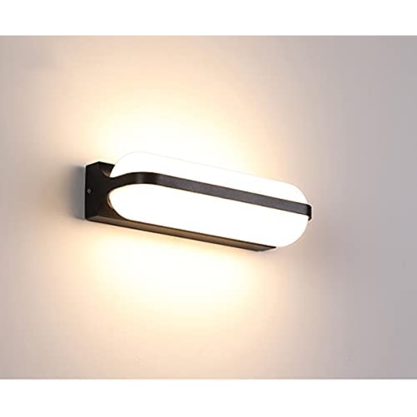 20W LED utendørs vegglampe vanntett, 26,2X9,8X5,9CM, B