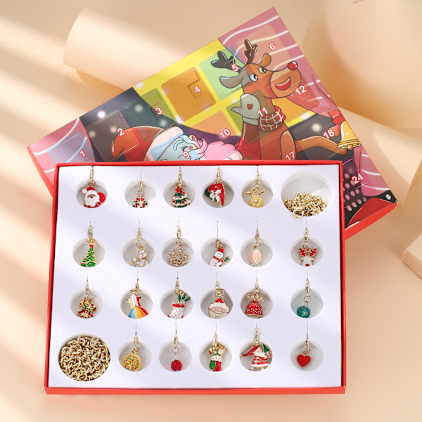 Julekalender Gaveæske DIY Perleæske Julegave