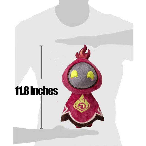 11,8 tuuman Genshin-pehmolelu Abyss Mage -pehmolelut (punainen)