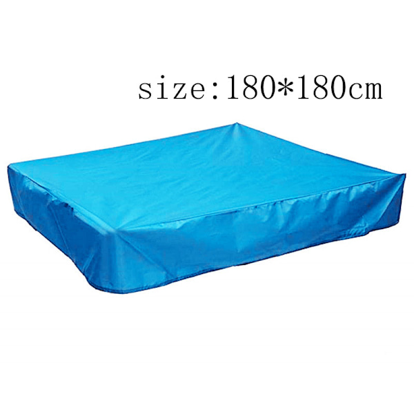 Sandlådetak, Sandkasse Pool Cover, Blå, 180*180cm