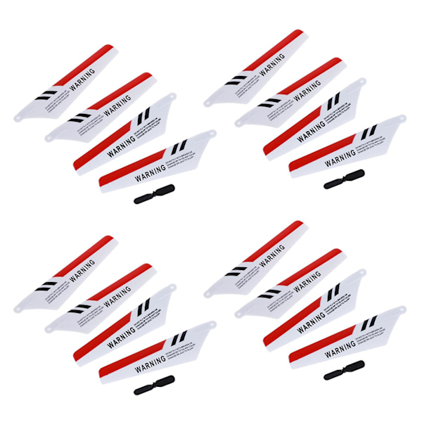 4 x blad Syma S107 S107g Gyro fjärrkontroll helikopter reservdelar
