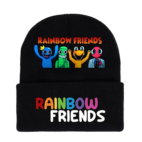 Roblox Rainbow Friends Strikhue Hat Varm Vinterhue e Spil