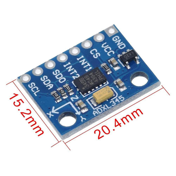 3pcs Gy-291 Acceleration Of Gravity Module With Iic Spi