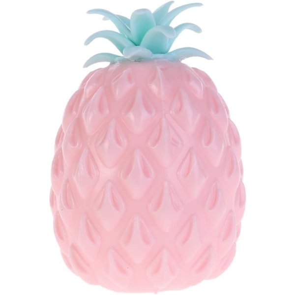 Ananas Ball Venting Balls Squeeze Stresses Reliever Toy-rosa