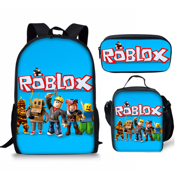 Roblox Tredelt Skolerygsæk 17 Tommer