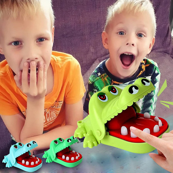 Chomping Alligator Teeth Moro Familie Bordplate Party Kids Toy-B