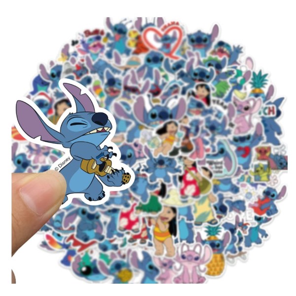 100 st Stitch Stickers f?r vattenflaskor