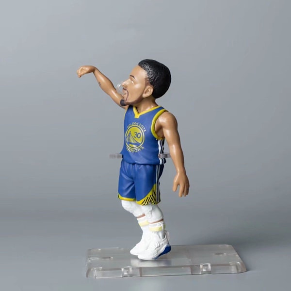NBA basket superstar håndlagde Q-versjon dukke dukke håndlagde modell dekorasjon Stephen Curry