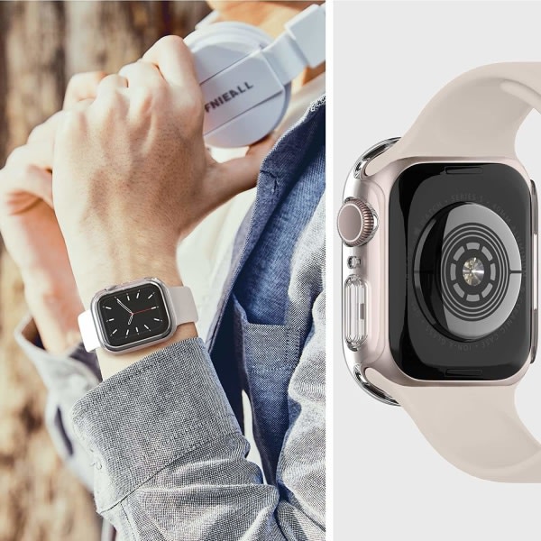 Apple Watch 7/8 ska PC Transparent (45 mm)