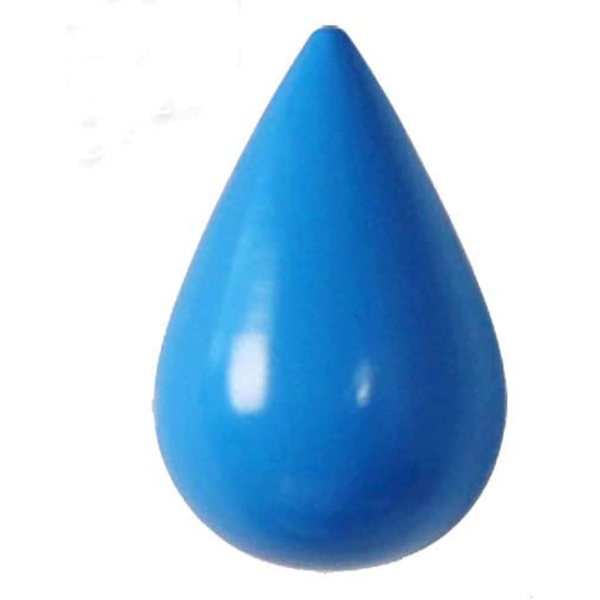 2 kpl luovia vesipisara-vaatenaulakoita, 7,5 * 4,8 cm, sininen