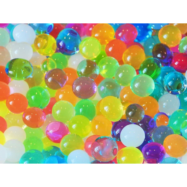 3000 kpl Water Pearls Mix Water Pearls -geelihelmiä (multi )