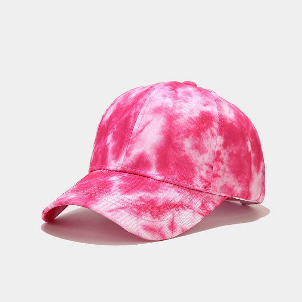 Värikäs Tie-dye Baseball-lippis Kevät- ja Kesäaurinkohattu6#