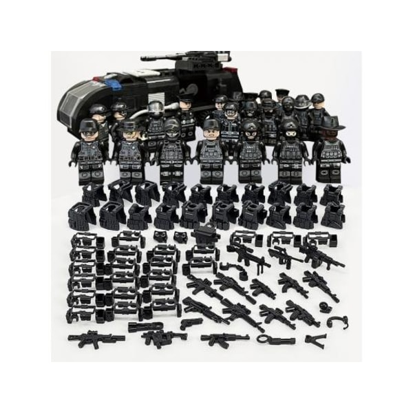 Militärserie monterad skurk 22 minifigurer