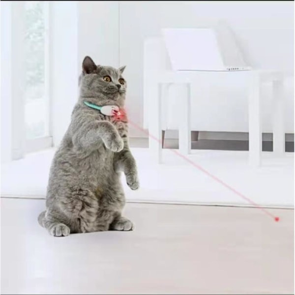 Elektrisk katthalsband Kattleksak Justerbar laserleksak