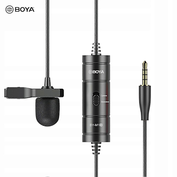 BOYA BY-M1S Parannettu Lavalier-mikrofoni