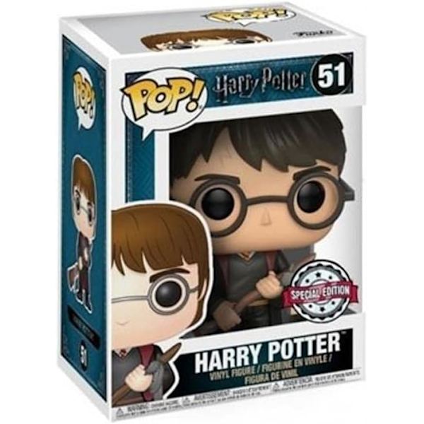 Funko!POP! Film: Harry Potter: Harry Potter Magisk Kosteskaft Udklædnings Actionfigur